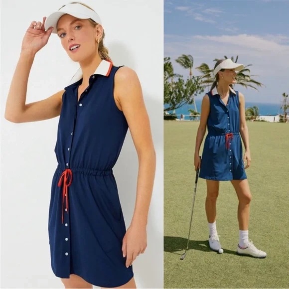 Tuckernuck Sport Navy Alcott Golf/Tennis Dress - Picture 1 of 4